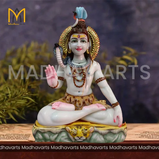 2 ft. Shiv Ji Marble Moorti