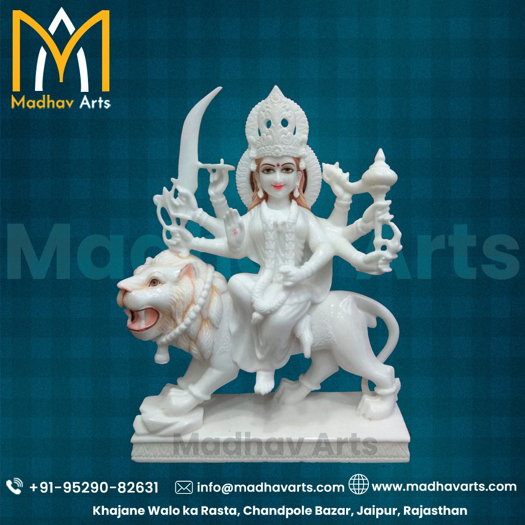 Sacred Strength Embrace Divine Power with Our Lord Durga Mata Statue