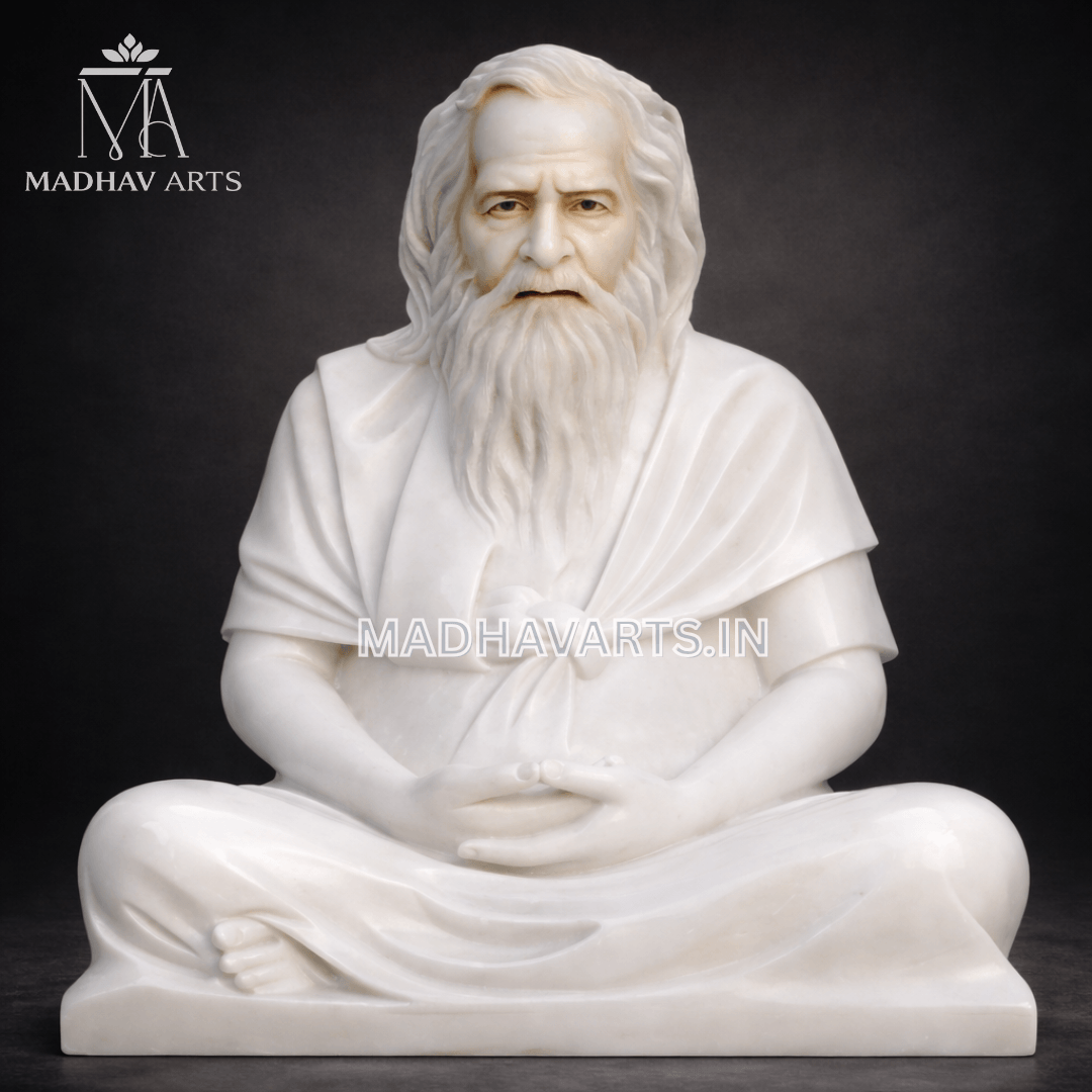 Custom human marble statue