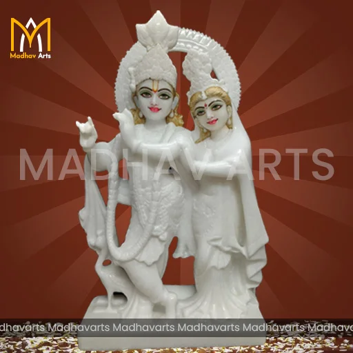 2 ft Jugal Jodi with Fine Carving and Hand Work