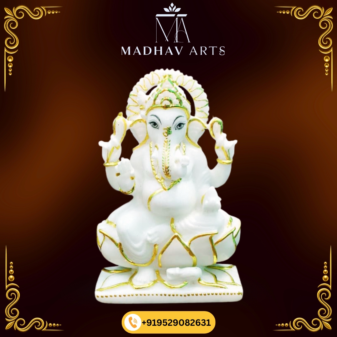 Ganesh marble statue for home 