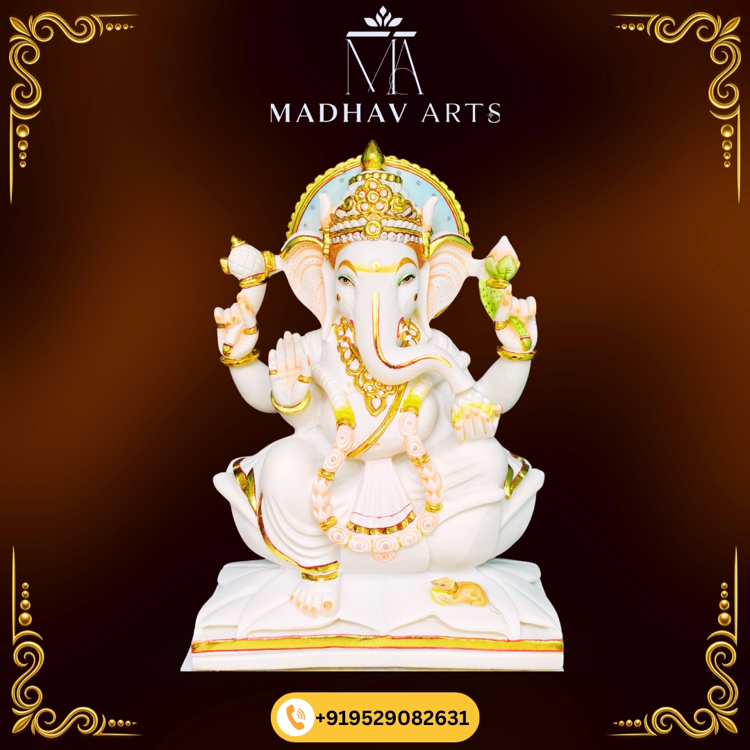 Ganesh Marble statue 