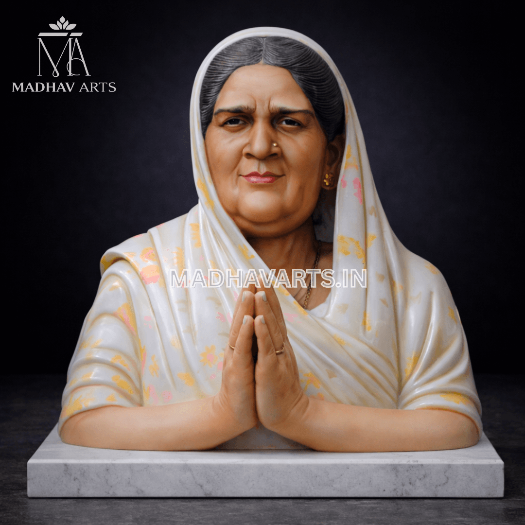 Handcrafted luxury marble sculpture