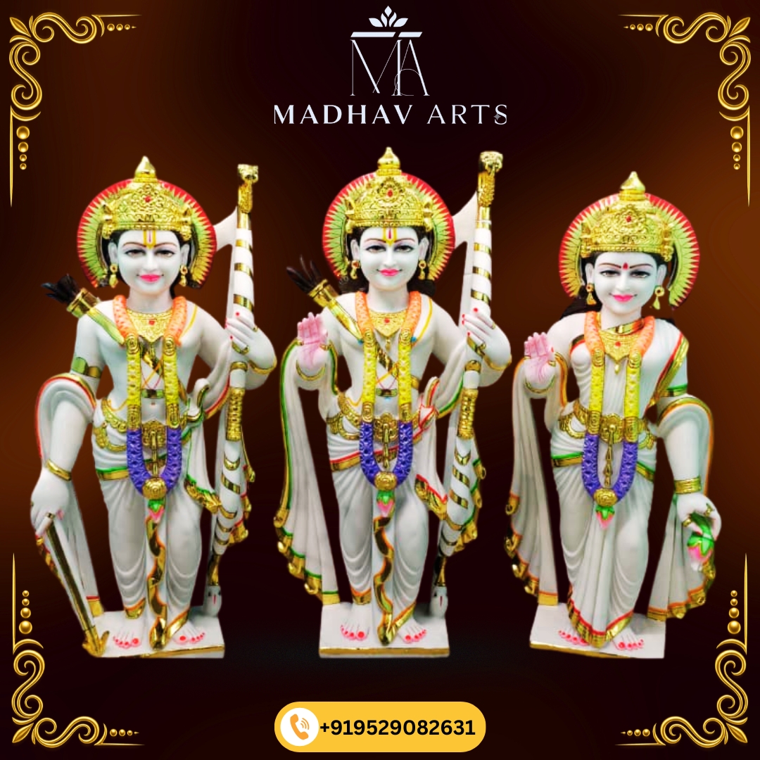 Ram Darbar Statue In Makrana Marble For Home 