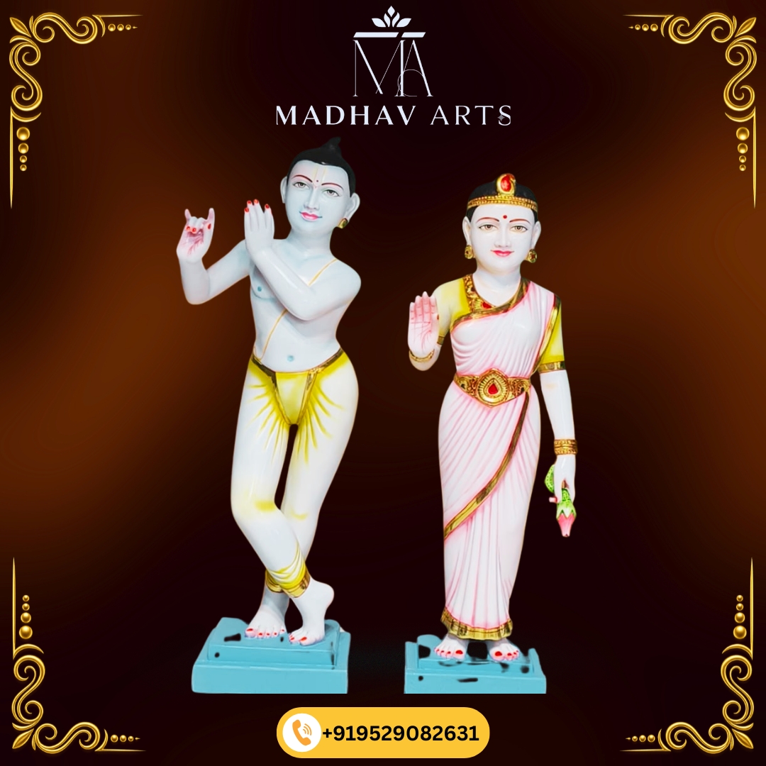  Unique Iskcon Radha Krishna Statue 